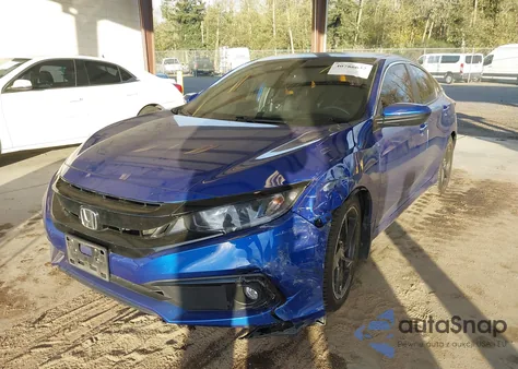 2020 Honda Civic Sport from USA, damaged, VIN 2HGFC2F80LH554473